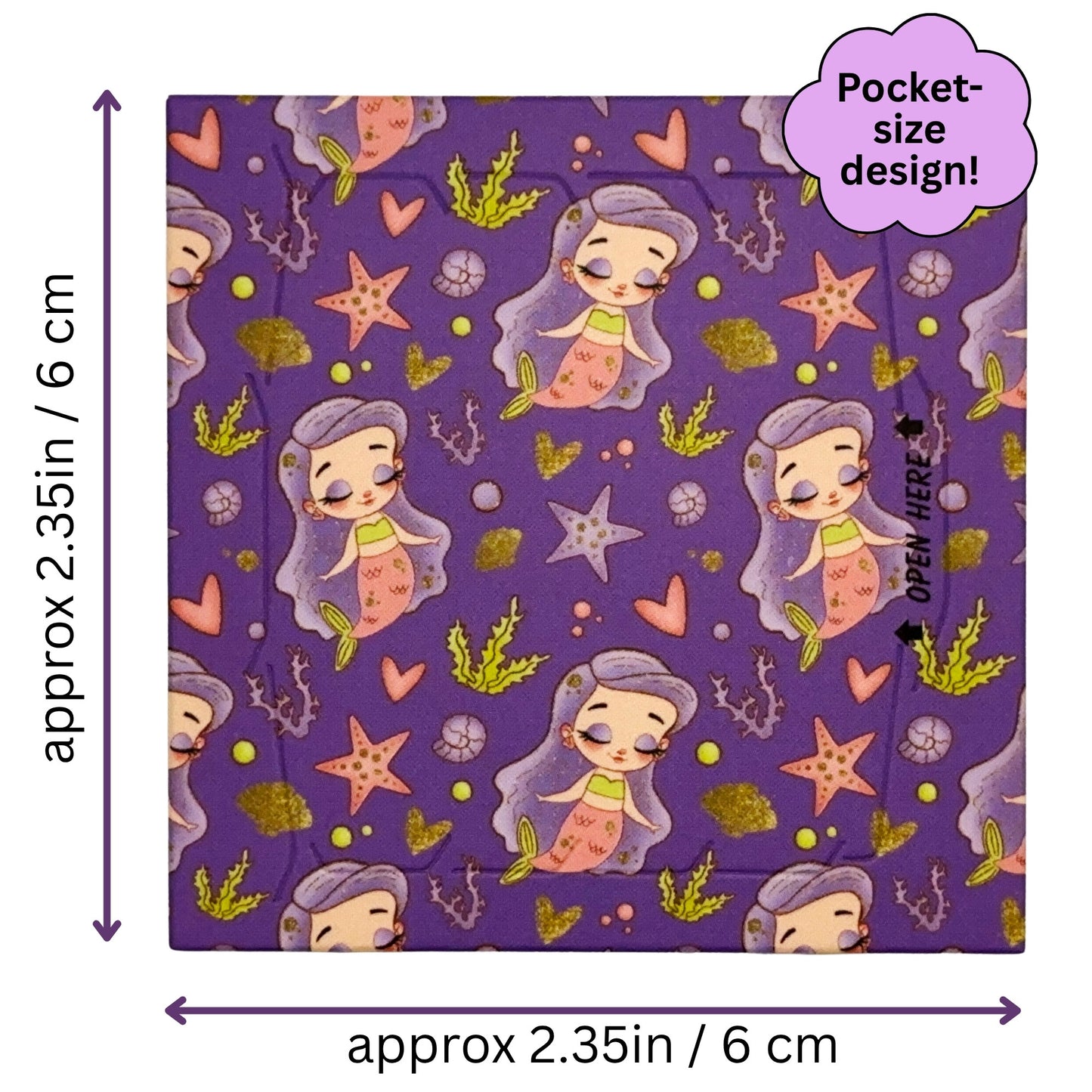 My Bestie Pop-Open Cards - 30 Pocket-Size Friendship Messages in a Cute Pink Mermaid Gift Box | Thoughtful Notes for Kids, Teens & Friends | Positive Affirmation & Friendship Gift