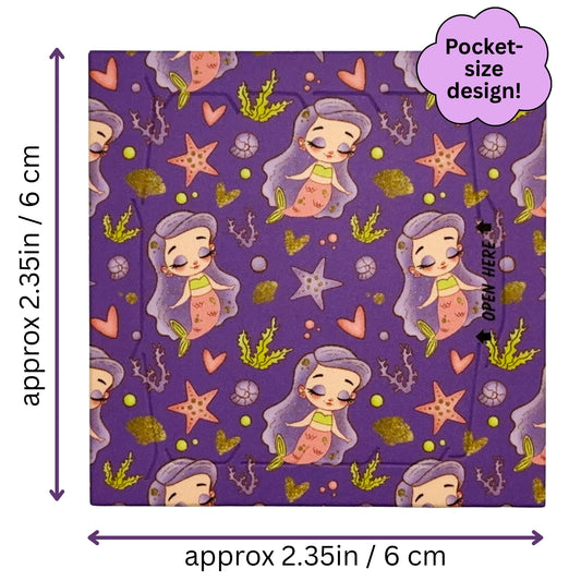 My Bestie Pop-Open Cards - 30 Pocket-Size Friendship Messages in a Cute Pink Mermaid Gift Box | Thoughtful Notes for Kids, Teens & Friends | Positive Affirmation & Friendship Gift